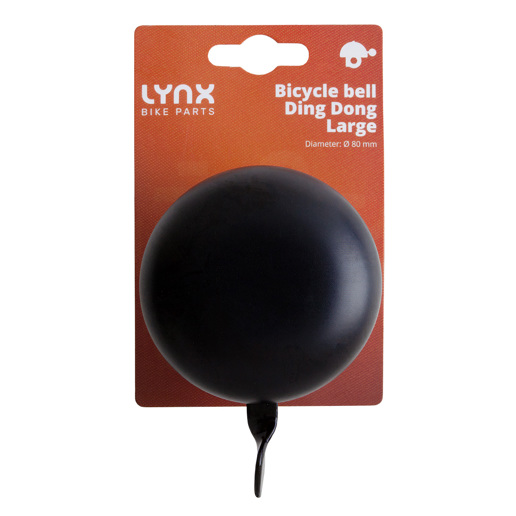420127 LYNX Fietsbel Ding Dong groot Ø 80 mm