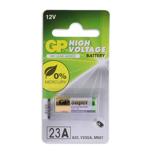 430995 GP 23A Alkaline round cell 12V 1PK