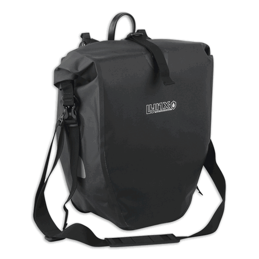 610308.BLA LYNX Single Pannier Bag XL Rocky 32 x 16 x 57 cm