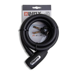 410075 LYNX Coil cable lock 180 cm x 12 mm