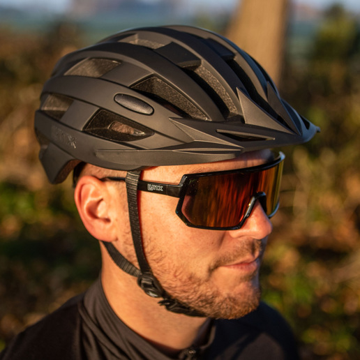 619102.BLA LYNX Fietshelm All-Road L/XL 58-61 cm