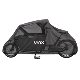 440706.TENT LYNX Cargo bike cover 2 wheels - With canopy