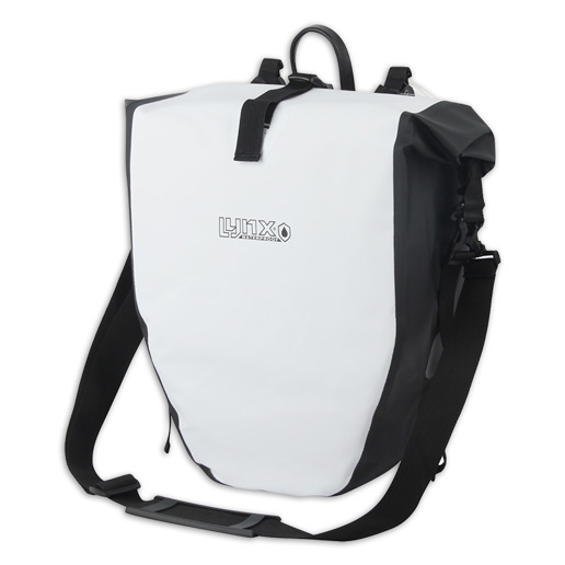 610308.WHI LYNX Enkele fietstas XL Rocky 32 x 16 x 57 cm