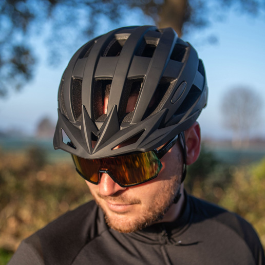 619102.BLA LYNX Fietshelm All-Road L/XL 58-61 cm
