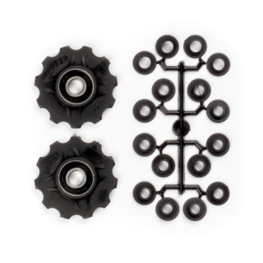 74.2017086-BOX ELVEDES Pulley wheels 2 × 11 teeth with sealed bearings 10 sets