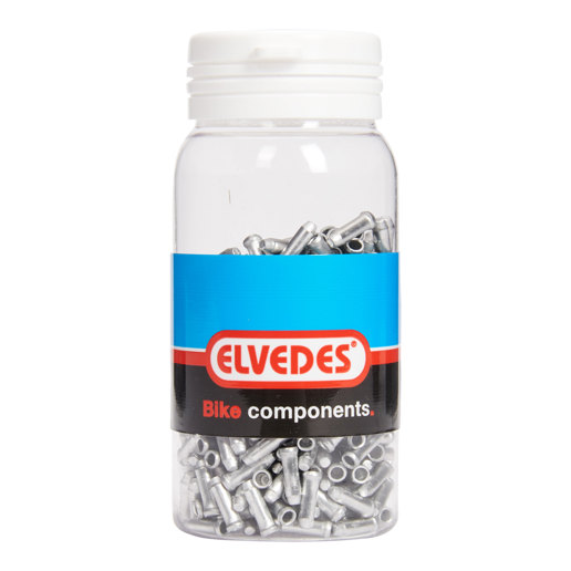 74.ELV1171 ELVEDES Endcaps ø 2,3 mm aluminum (500x) ø 2,3 mm