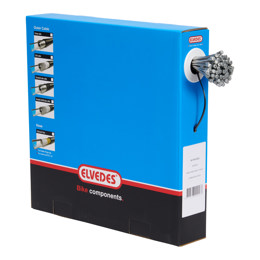 74.6411RVS-BOX ELVEDES Brake inner cable stainless steel 2000 mm ø 1.5 mm (100x) 1 × 19 ø 1,5 x 2000 / ø 5,5 × 10 mm