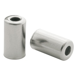 74.ELV1160 ELVEDES Cable cap ø 5.0 mm brass CNC (200x) ø 5,0 mm