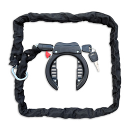 410730.CH150 LYNX Frame lock with chain 150 cm x 5.3 mm