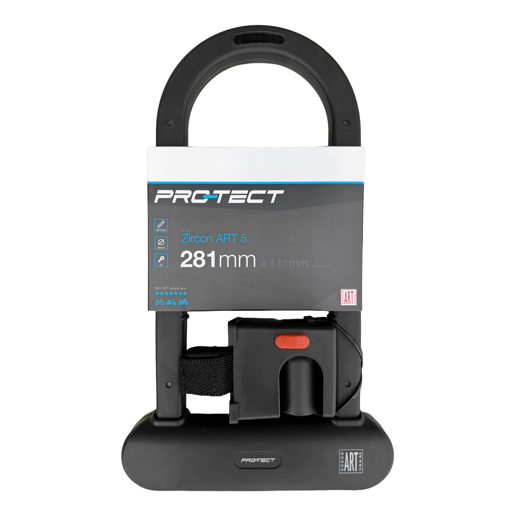 419330 PRO-TECT Antivol U Zircon ART 5 281 x 111 mm