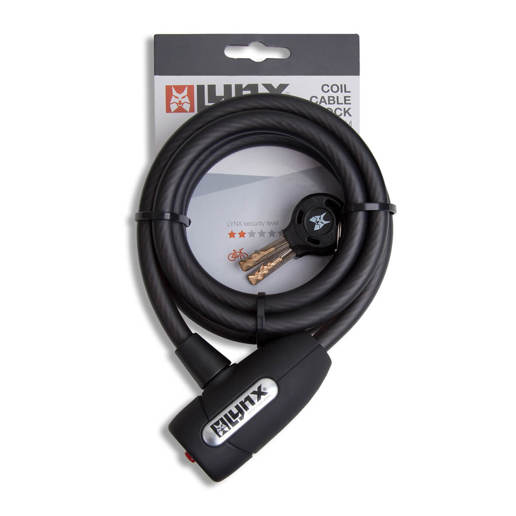 410070 LYNX Coil cable lock 150 cm x 10 mm