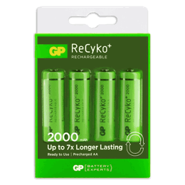 430917 GP Oplaadbare AA-batterijen 2100mAh NiMH 4PK