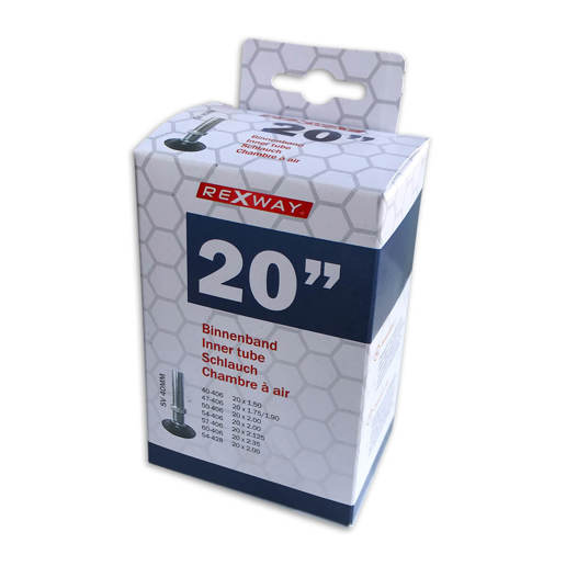 390719 REXWAY Binnenband 20 Inch AV 40/60-406/428