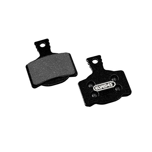 74.6897MC ELVEDES Disc brake pads Metallic Carbon Black set