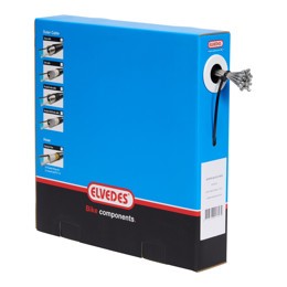 74.6472RVS-49-SLICK-BOX ELVEDES Schakel binnenkabel Slick RVS 2250 mm ø 1,1 mm (50x) 7 x 7 ø 1,1 x 2250 / ø 4 x 4 mm