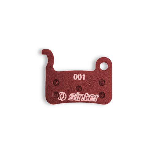 73.001041 SINTER Schijfremblokken 001 Standard Rood set