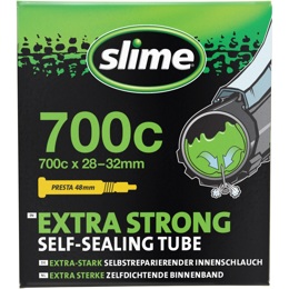 40FC.30062 SLIME Slime self-sealing inner tube 28 Inch SV 700c x 25 - 34mm